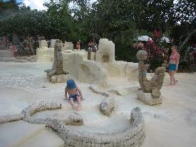 hummus land2 An artist's rendering of a family enjoying the Hummus Land Lagoon.